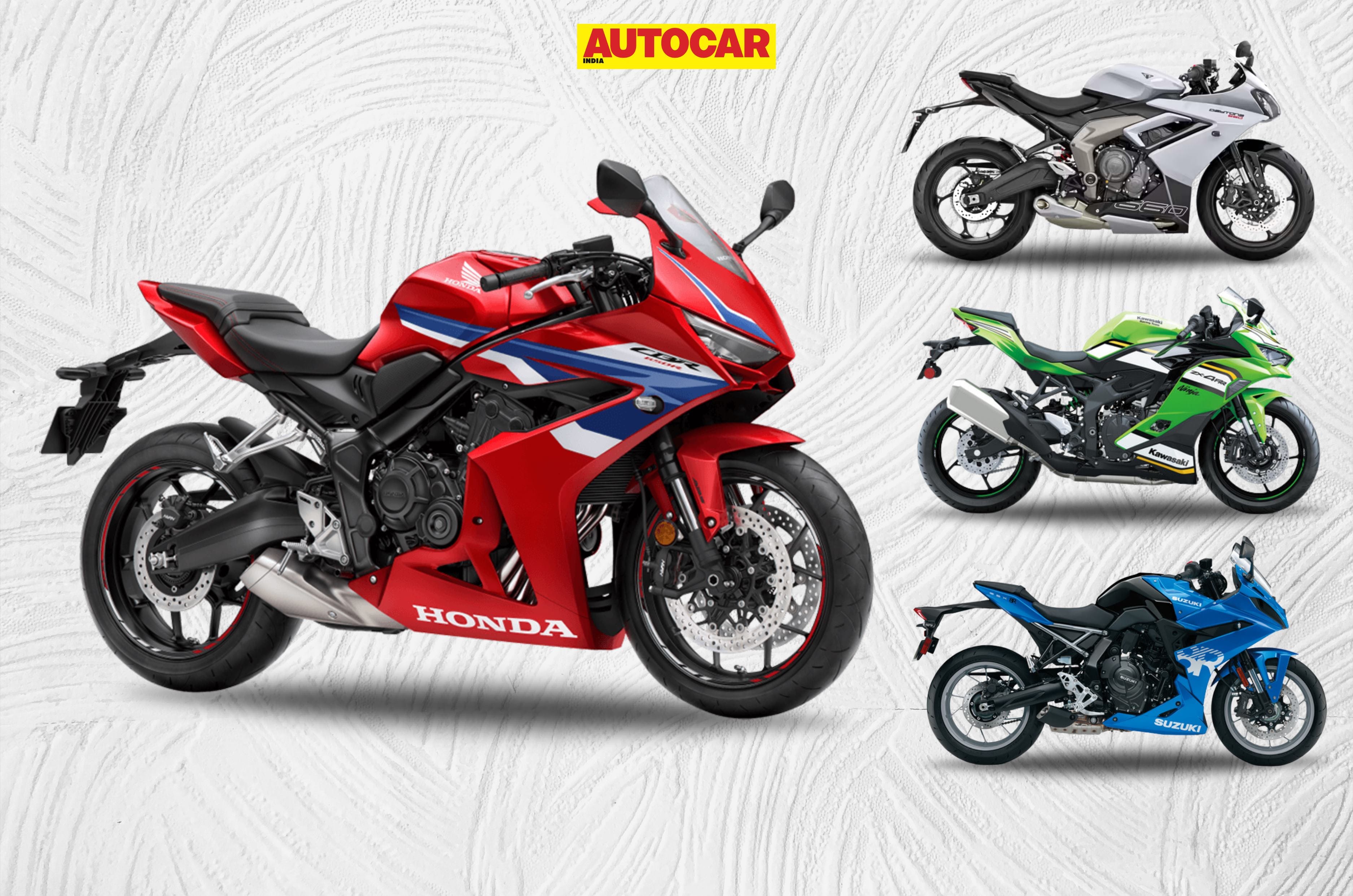 Honda CBR650R Price, Triumph Daytona 660, Suzuki GSX-8R, Kawasaki